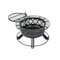 Heatmaxx 32" Wood Fire Pit with Grill SRFP9624 - alternate 3